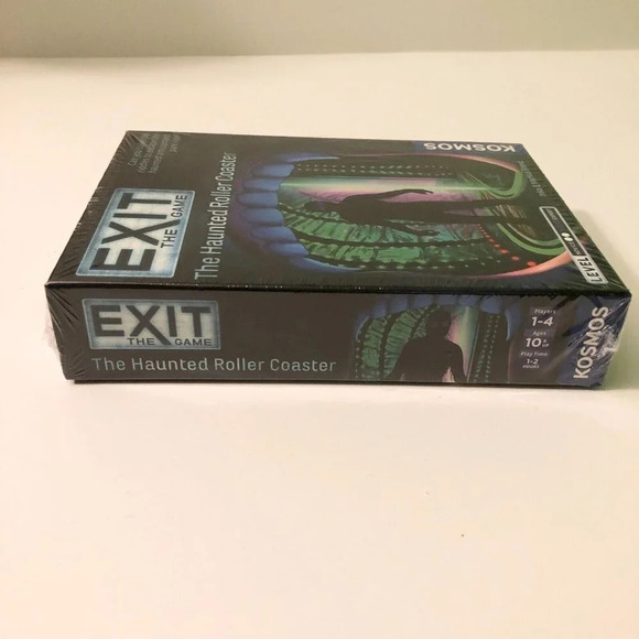 2019 Exit The Game The  Haunted Roller Coaster Card Based Escape Room - Picture 3 of 7